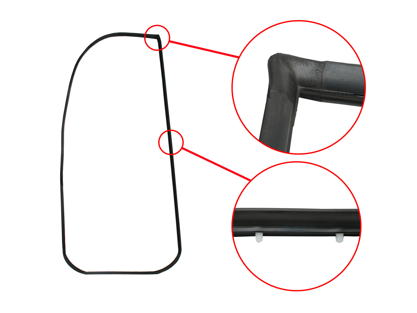 Door Seal VB VC VH VK VL Commodore LHF - RDS1011