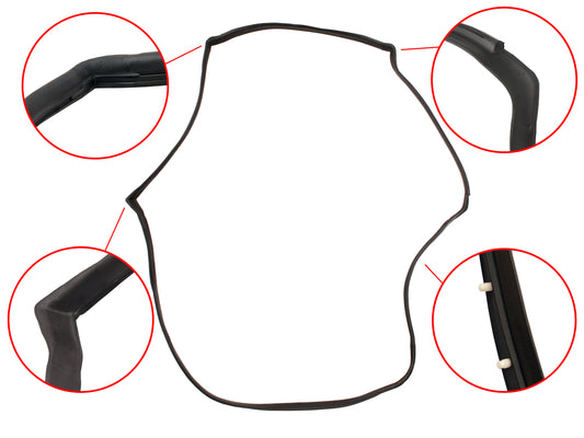 Door Seal VK VL Commodore LHR Sedan - RDS1017