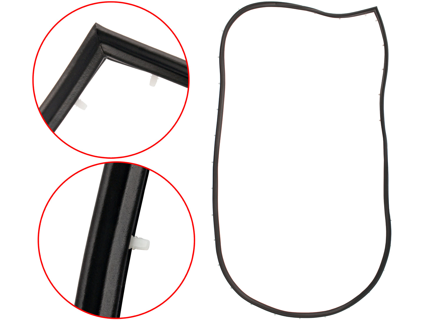 Door Seal LH LX UC Left Hand Rear - RDS1029