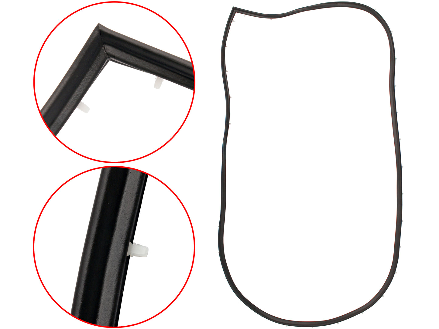 Door Seal LX UC Right Hand Front Coupe - RDS1032