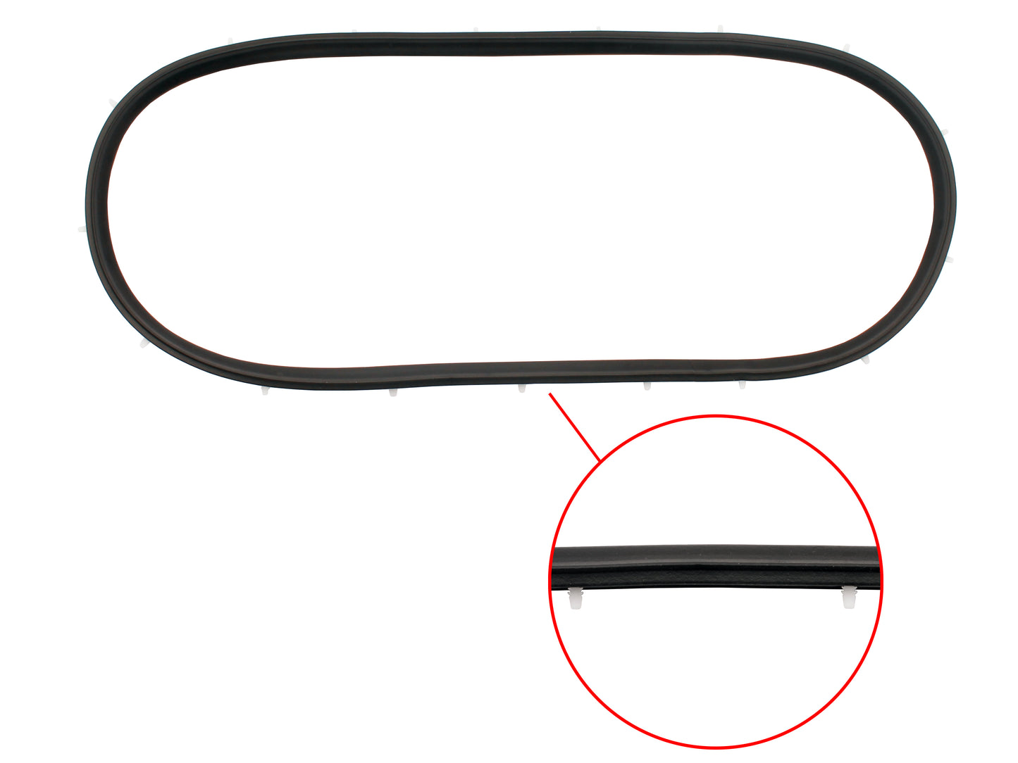 Seal Spare Wheel Door HD HR Ute Van - RDS1064