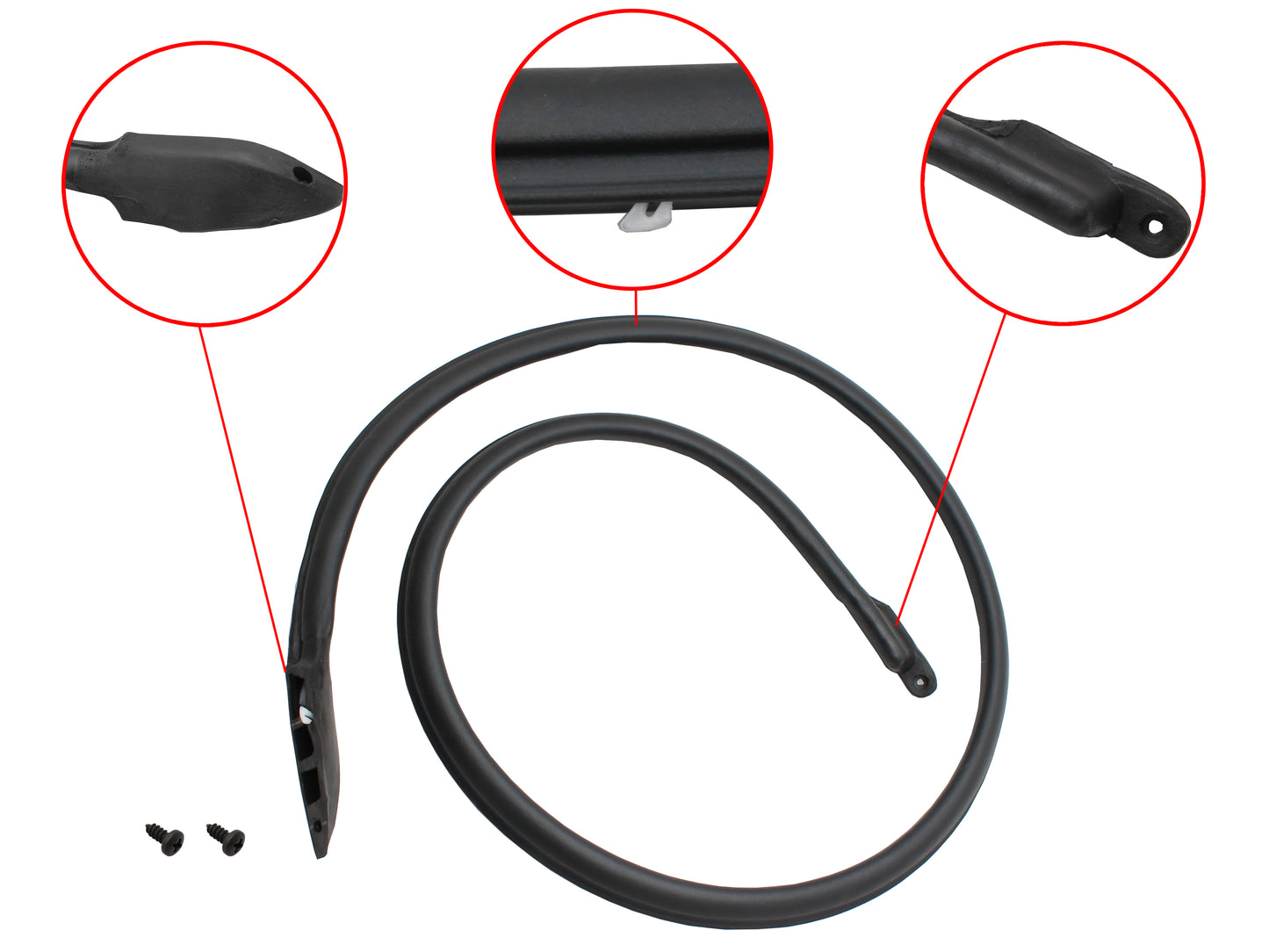 Door Seal XA ZF Sedan Wagon Right Hand Front Lower - RDS2056