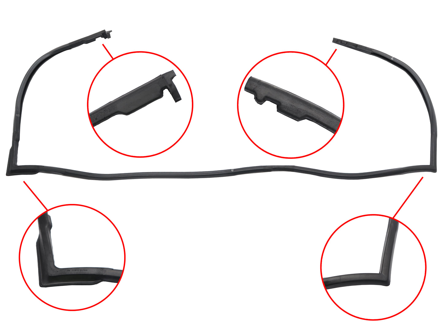 Seal Barn Door Suits Land Cruiser Sty.LHR 74-85 & Troopy - RDS3013