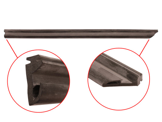 Seal Glass Divider LH Fits Toyota Celica Fits Corolla Fits RX4 Fits 180B/200B - RGDSL