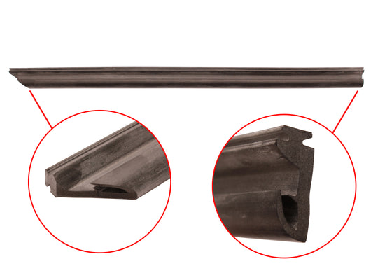 Seal Glass Divider RH Fits Toyota Celica Fits Corolla Fits RX4 Fits 180B/200B - RGDSR