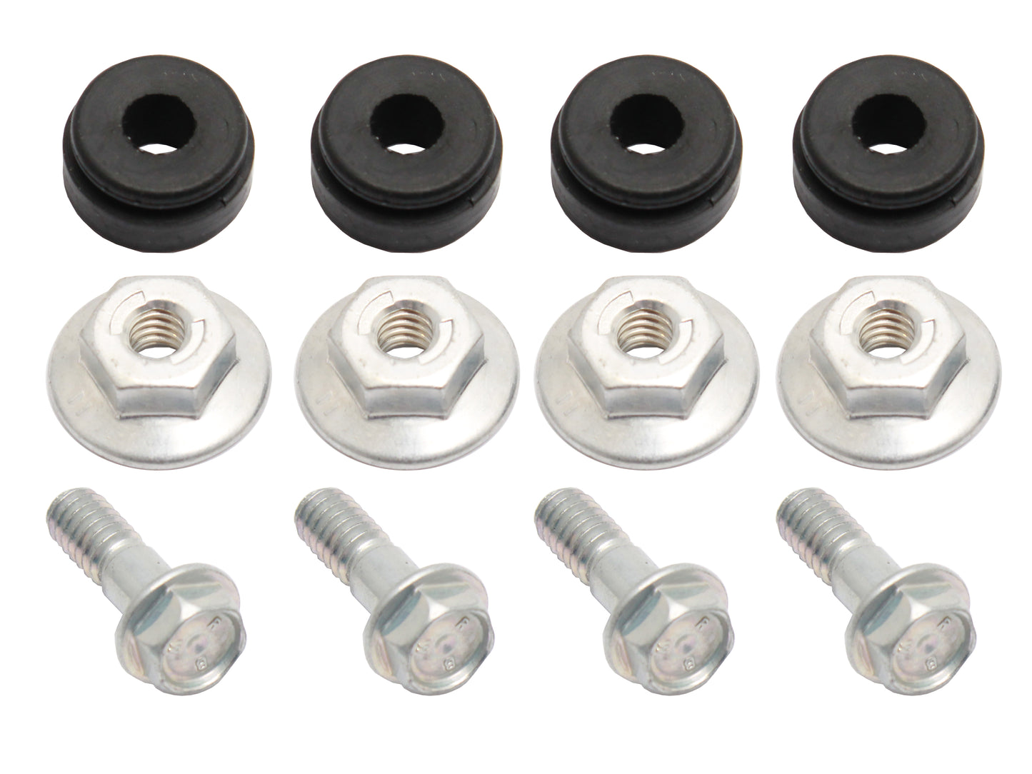 Holden Radiator Mount Fitting Nut + Bolt Kit HQ HJ (no exhaust Emission) bolts - RMK1004