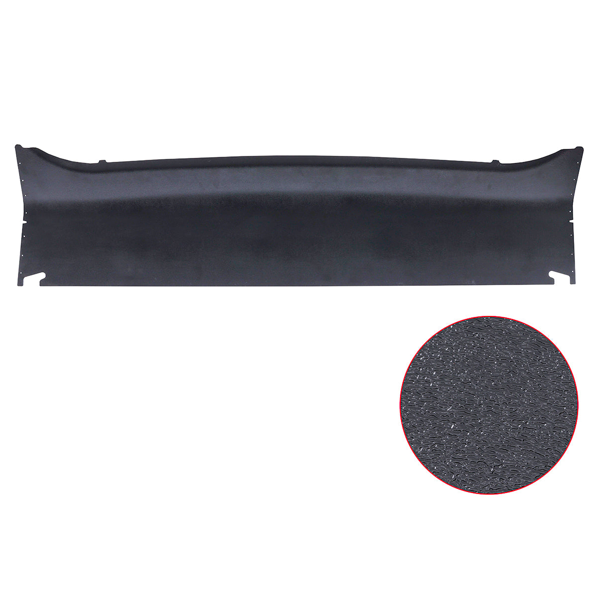 Parcel Shelf XA XB XC Coupe Moulded Shaped Black Plastic - RPS2004