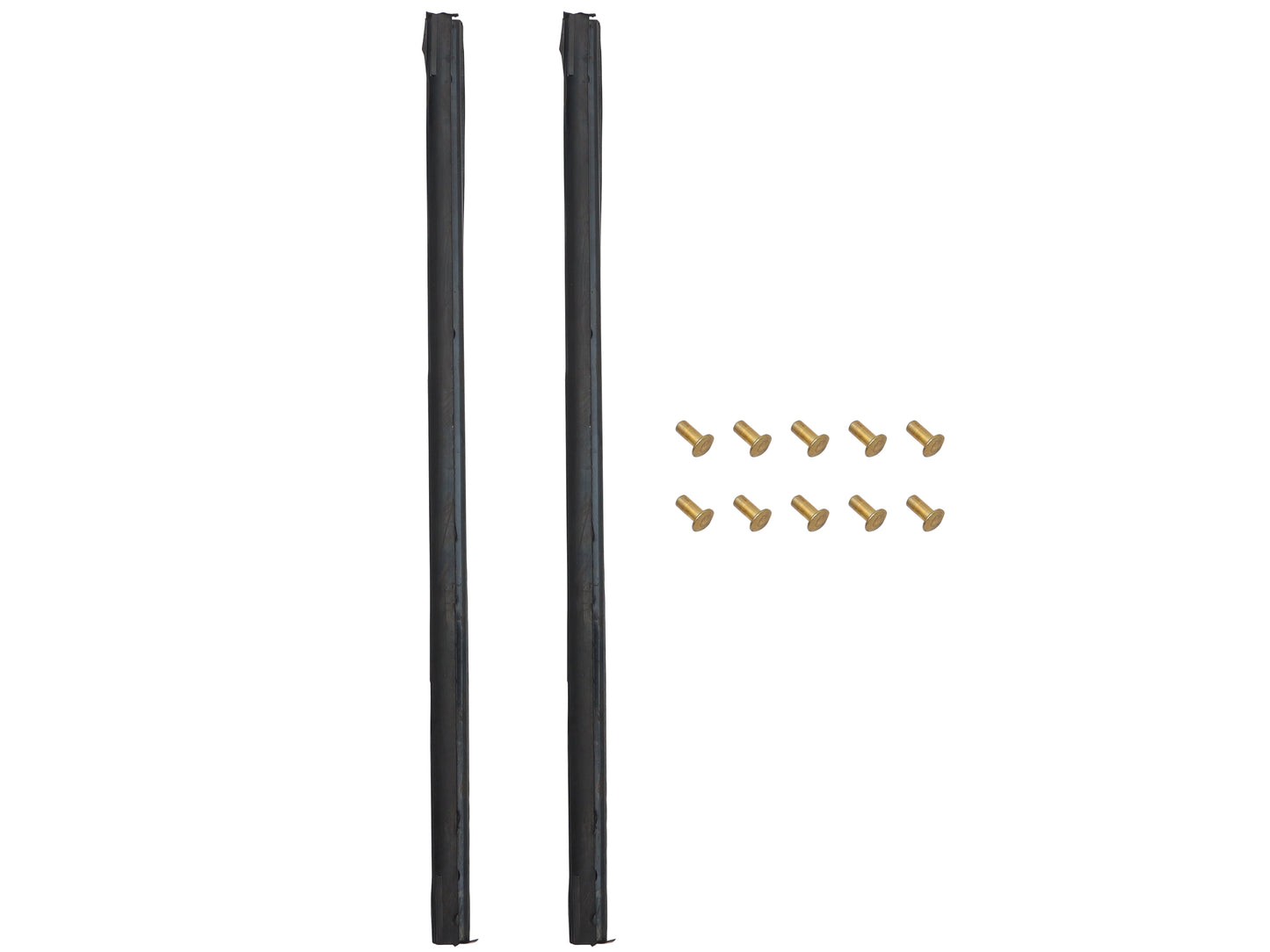 Seal Quarter Vent XM XP Coupe Upright Back Edge 1/4 Vent Seal Pair - RQLF204-1