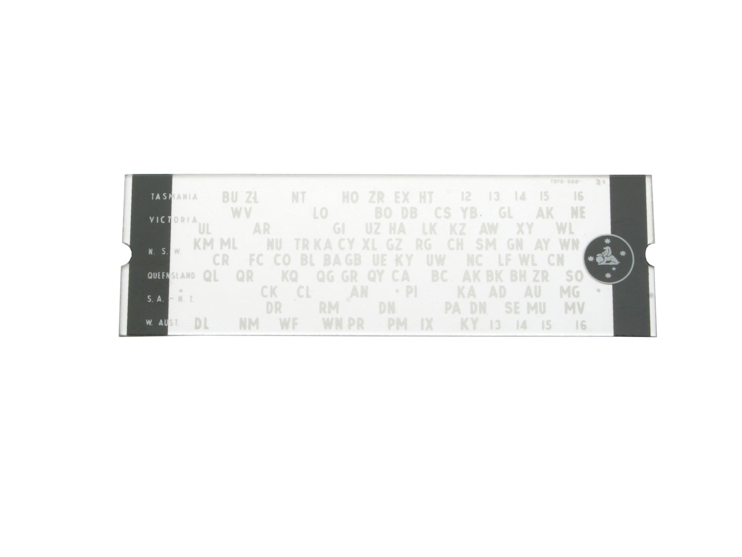 Radio Face Plate HK HT HG - RR300