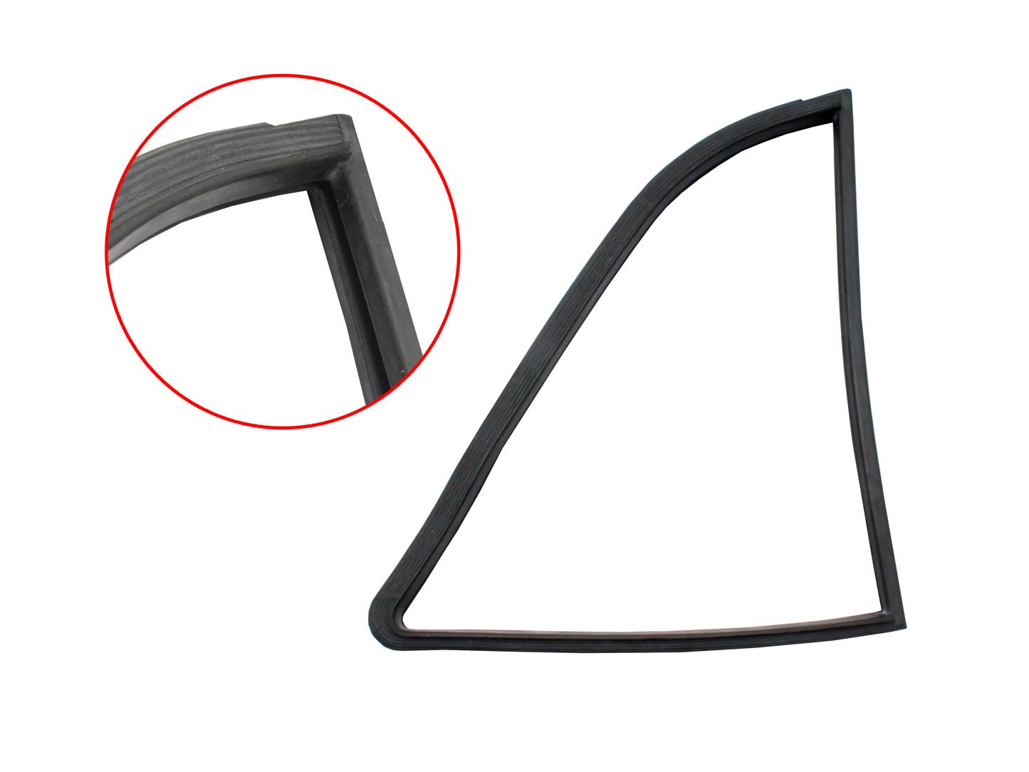 Seal Quarter Glass Rear Door FB EK Right Hand - RRQS118