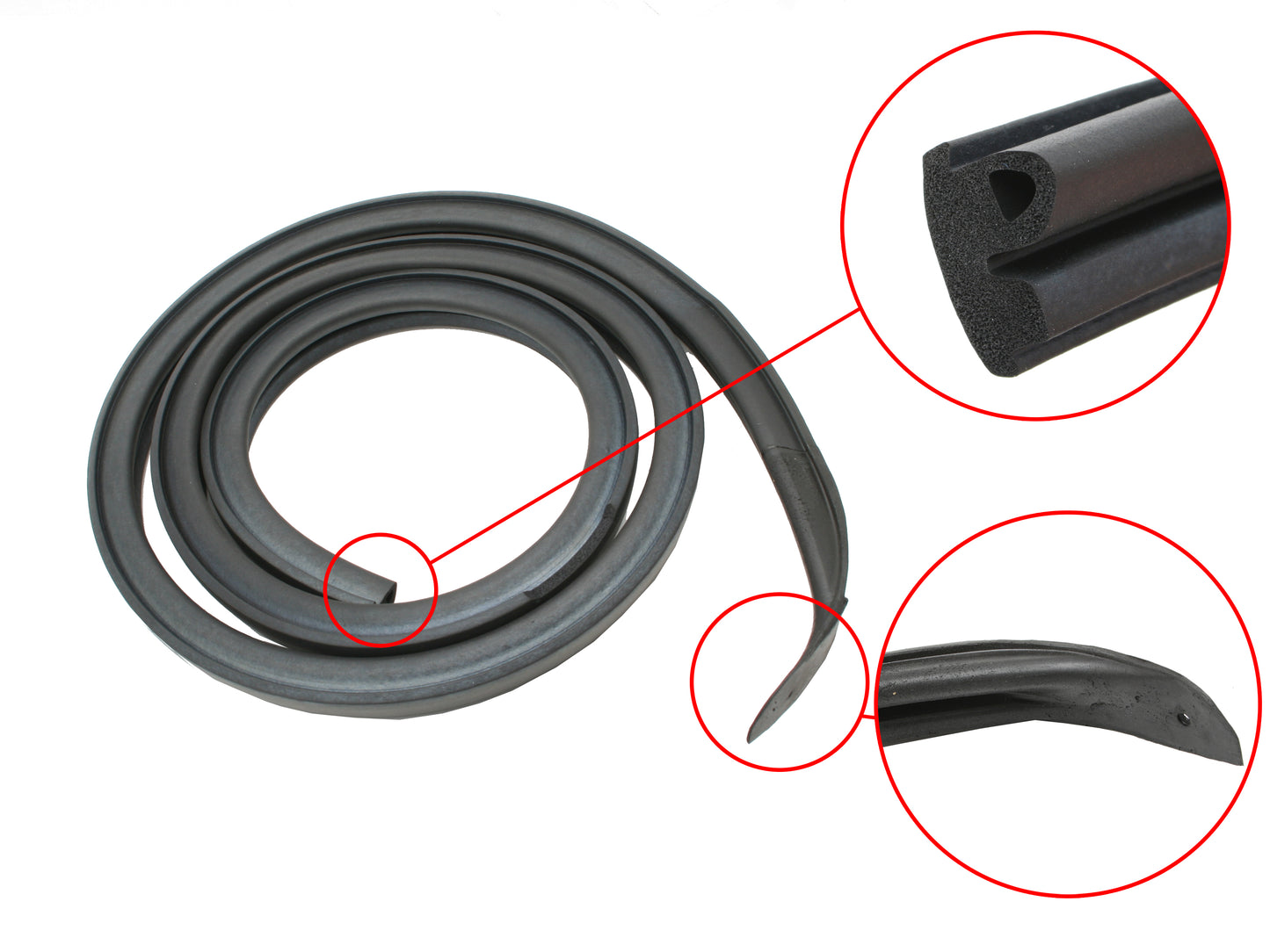 Roof Rail Seal HQ HJ HX Monaro Coupe Left Hand - RRRS103