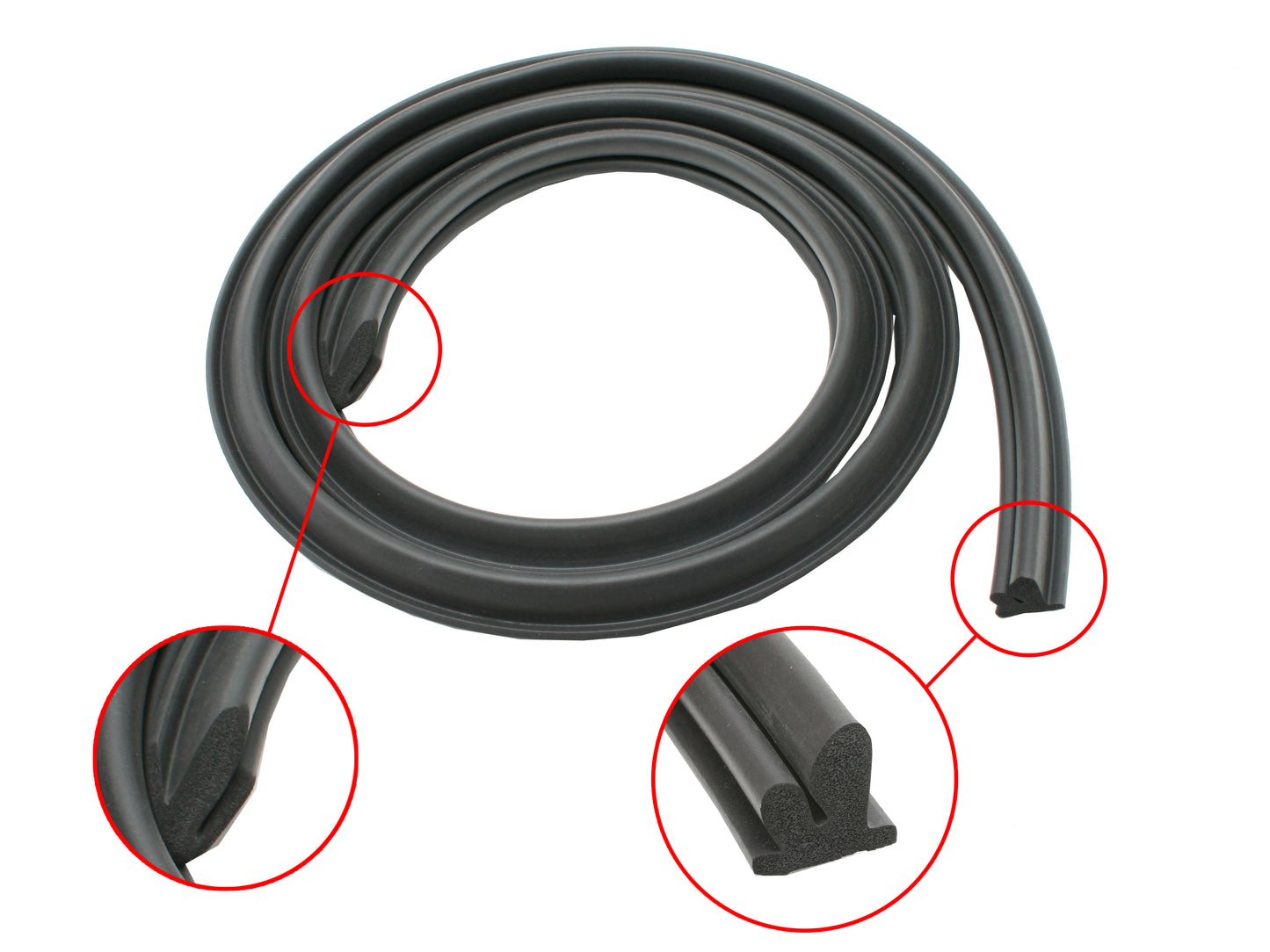 Seal Roof Rail RH Fits 180B 240 Suits Toyota Corolla KE35-55S Suit Celica - RRRS302