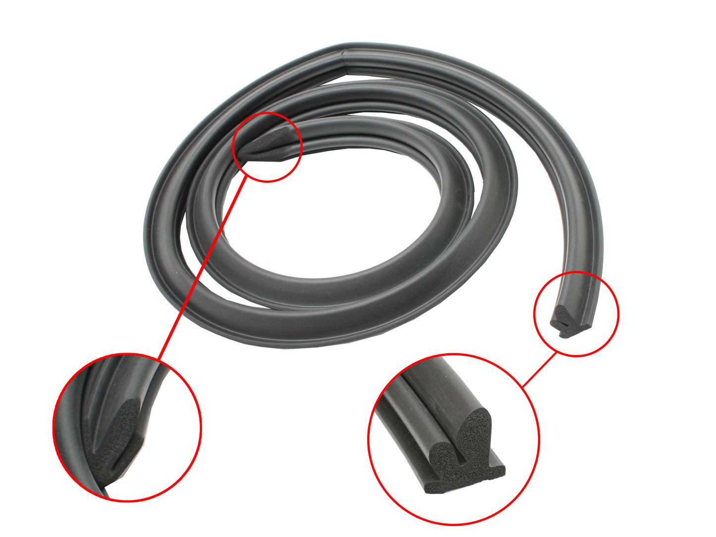 Seal Door Roof Rail Suits Toyota Celica TA20 TA22 Right Hand - RRRS304