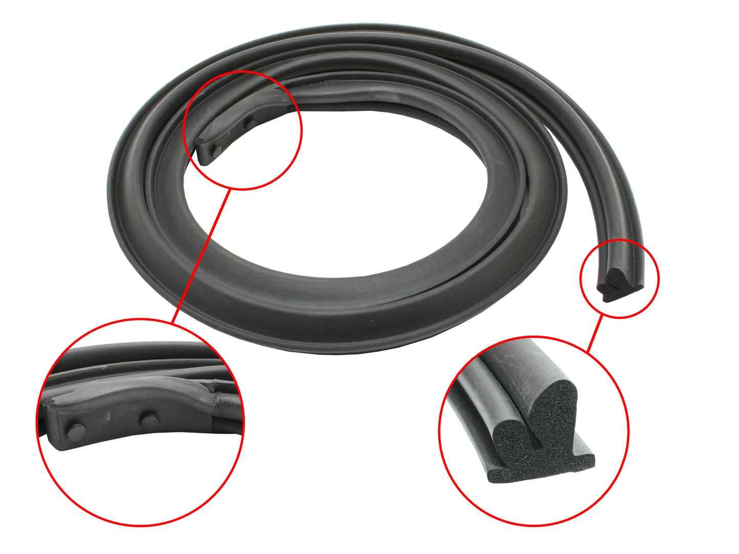 Seal Door Roof Rail Suits Mazda RX4 929 Coupe RH - RRRS602