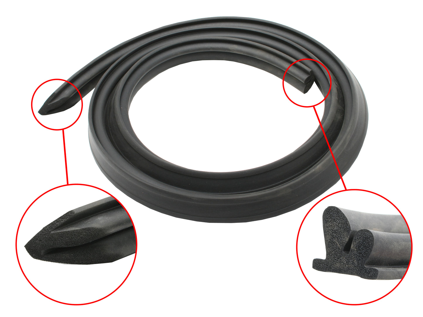 Seal Door Roof Rail Datsun 200B 810 Coupe LH - RRRSC01