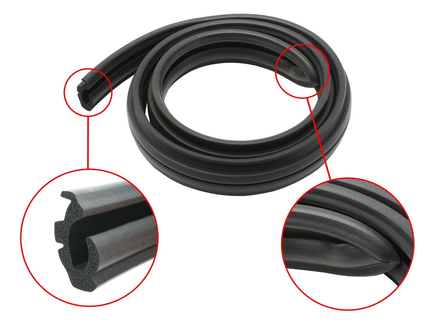 Seal Door Roof Rail Charger VH Fixed Rear Quarter LH - RRRSV03