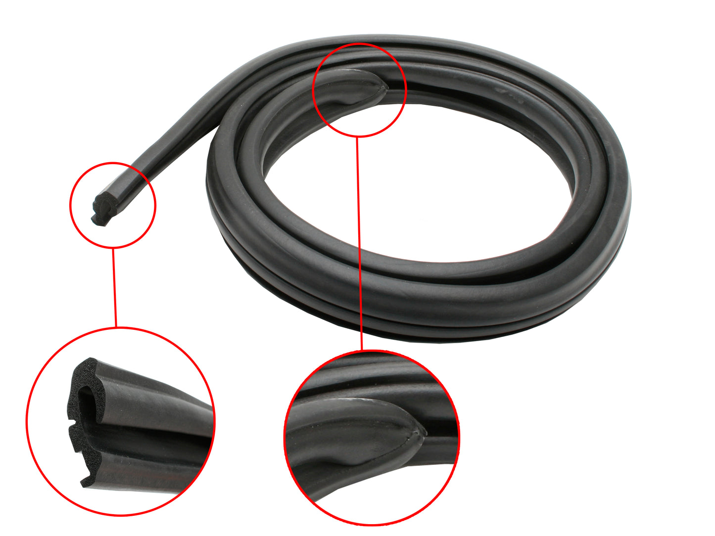 Seal Door Roof Rail VH Charger Fixed Rear Quarter RH - RRRSV04