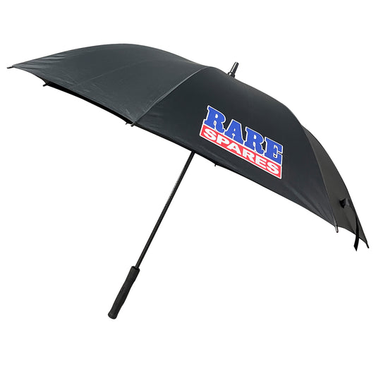 Rare Spares Black Logo Umbrella - RS-UMBRELLA-BLK