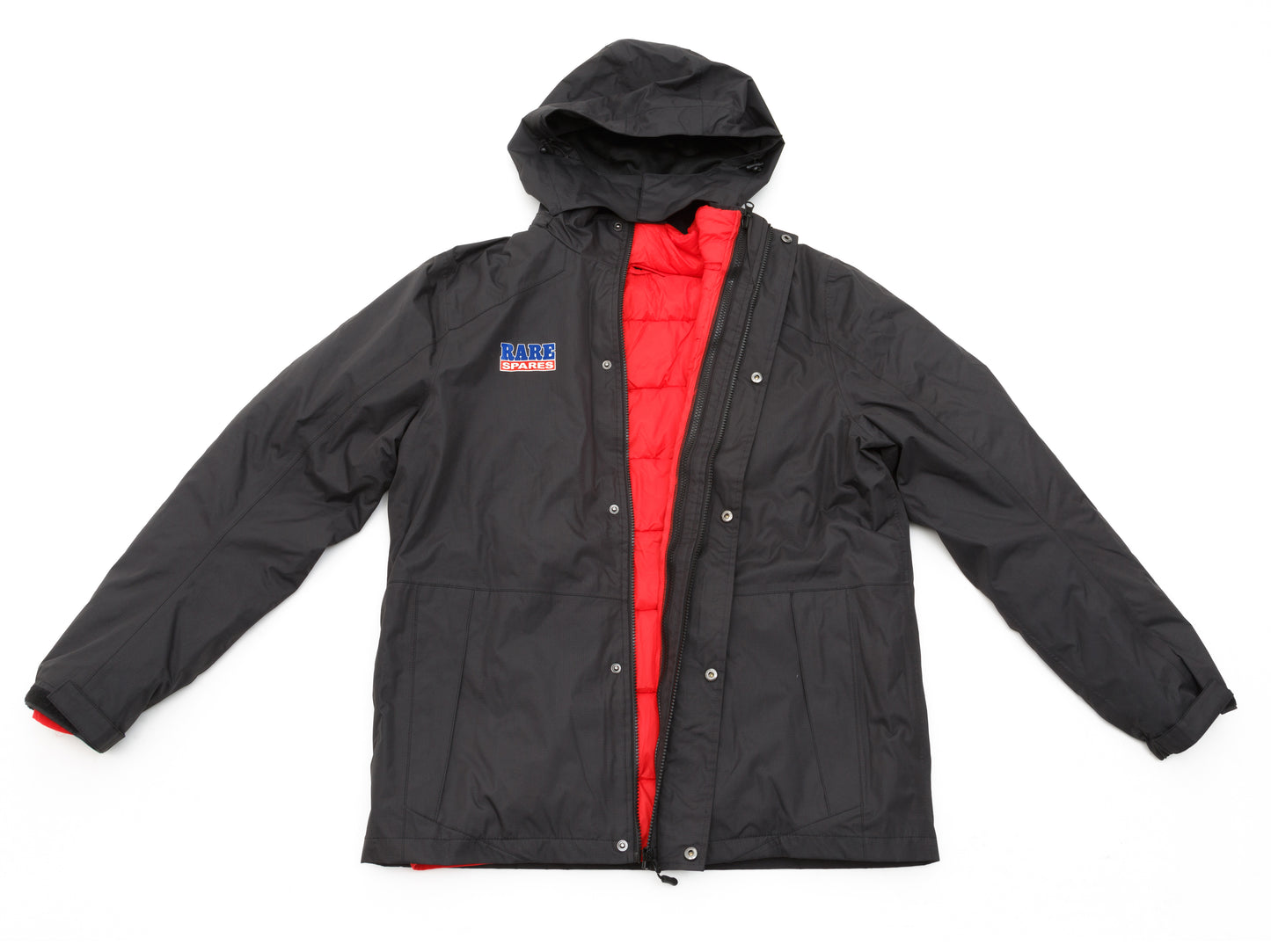 Rare Spares 3in1 Jacket - Black & Red (M) - RS3IN1JACKET-M