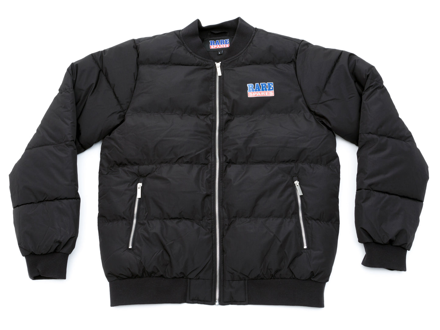 Rare Spares Bomber Jacket - Black (L) - RSBOMBERJKT-L