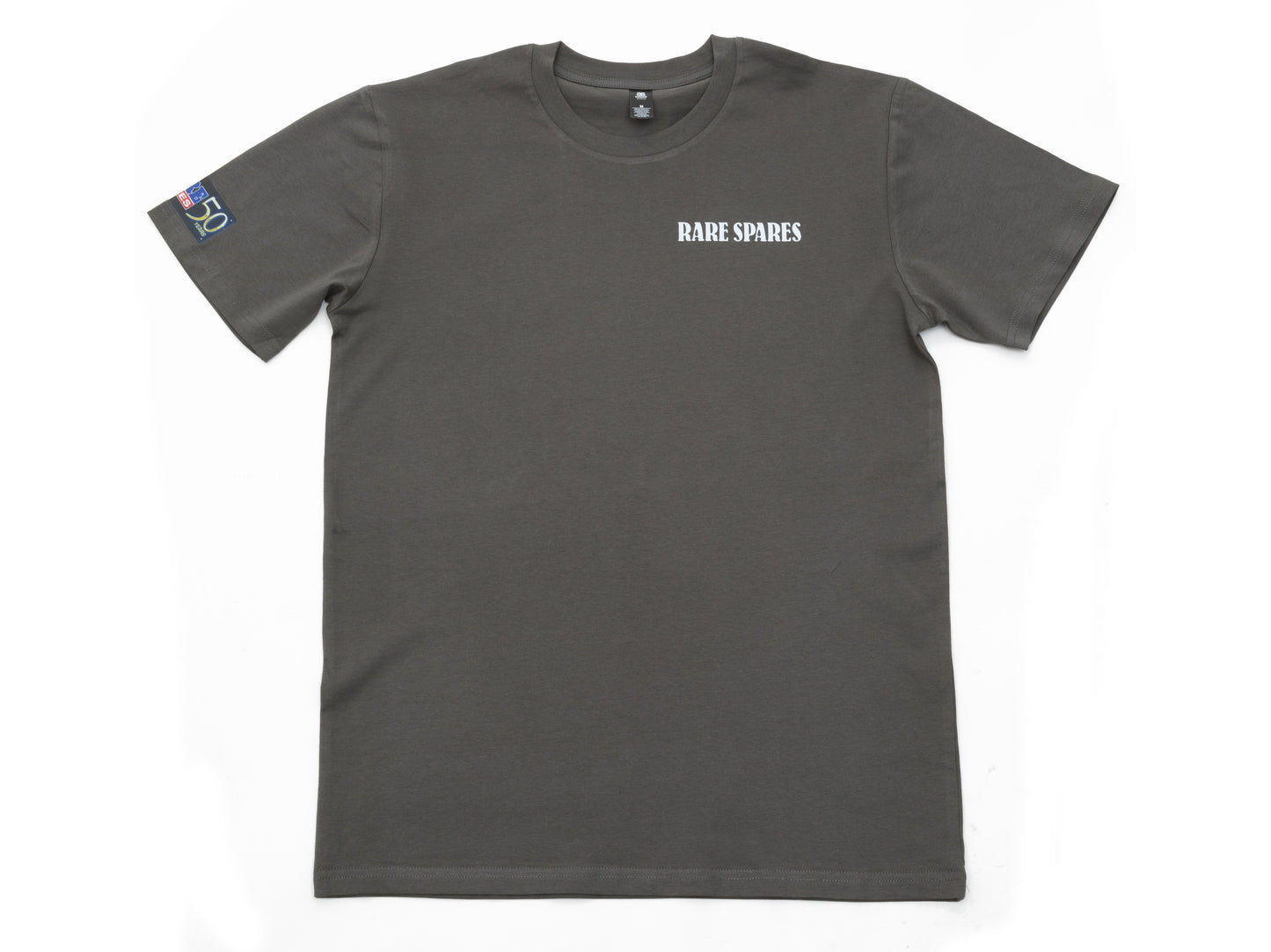 Rare Spares Holden T-Shirt - Charcoal & White Print (2XL) - RSHTCA-2XL