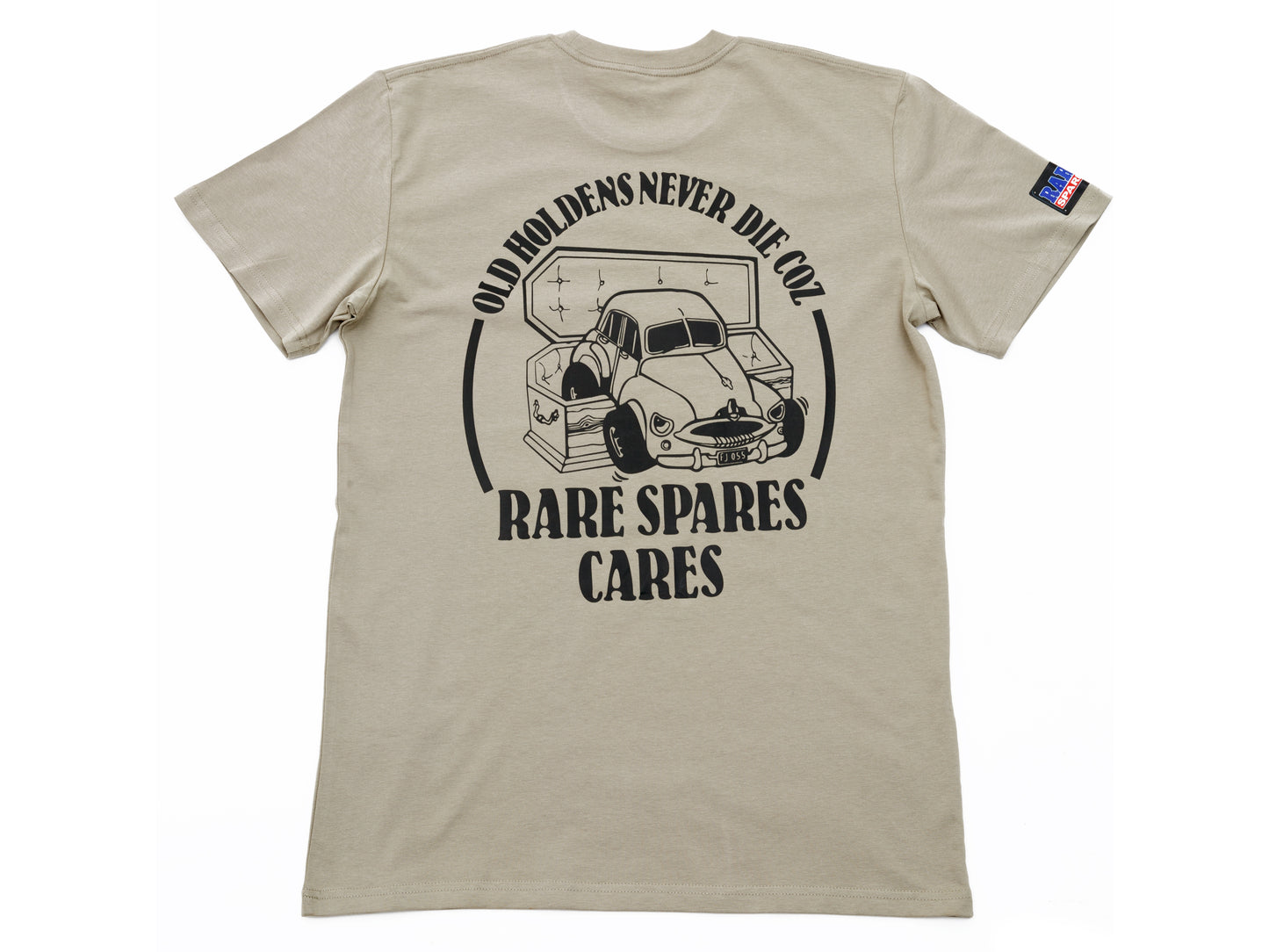 Rare Spares Holden T-Shirt - Eucalyptus & Black Print (M) - RSHTEU-M