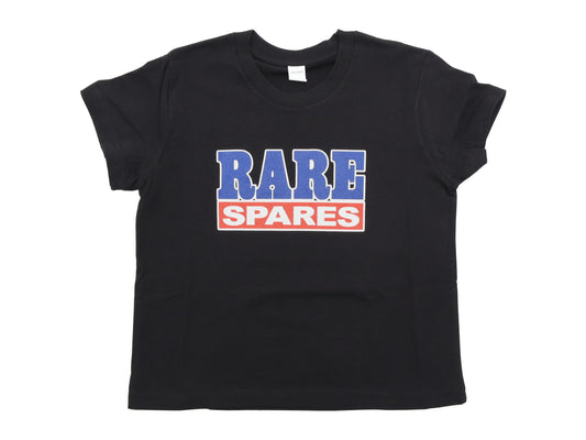 Rare Spares Kids Logo T-Shirt - Black (M / 8-10) - RSTSK-M