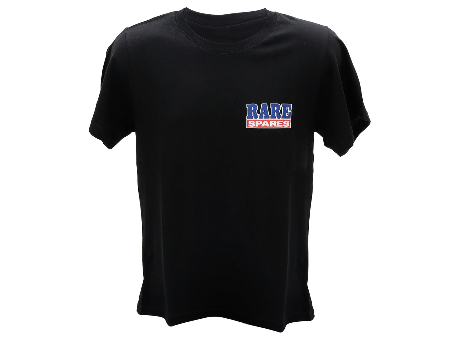 Rare Spares Logo T Shirt - Black (XL) - RSTSXL