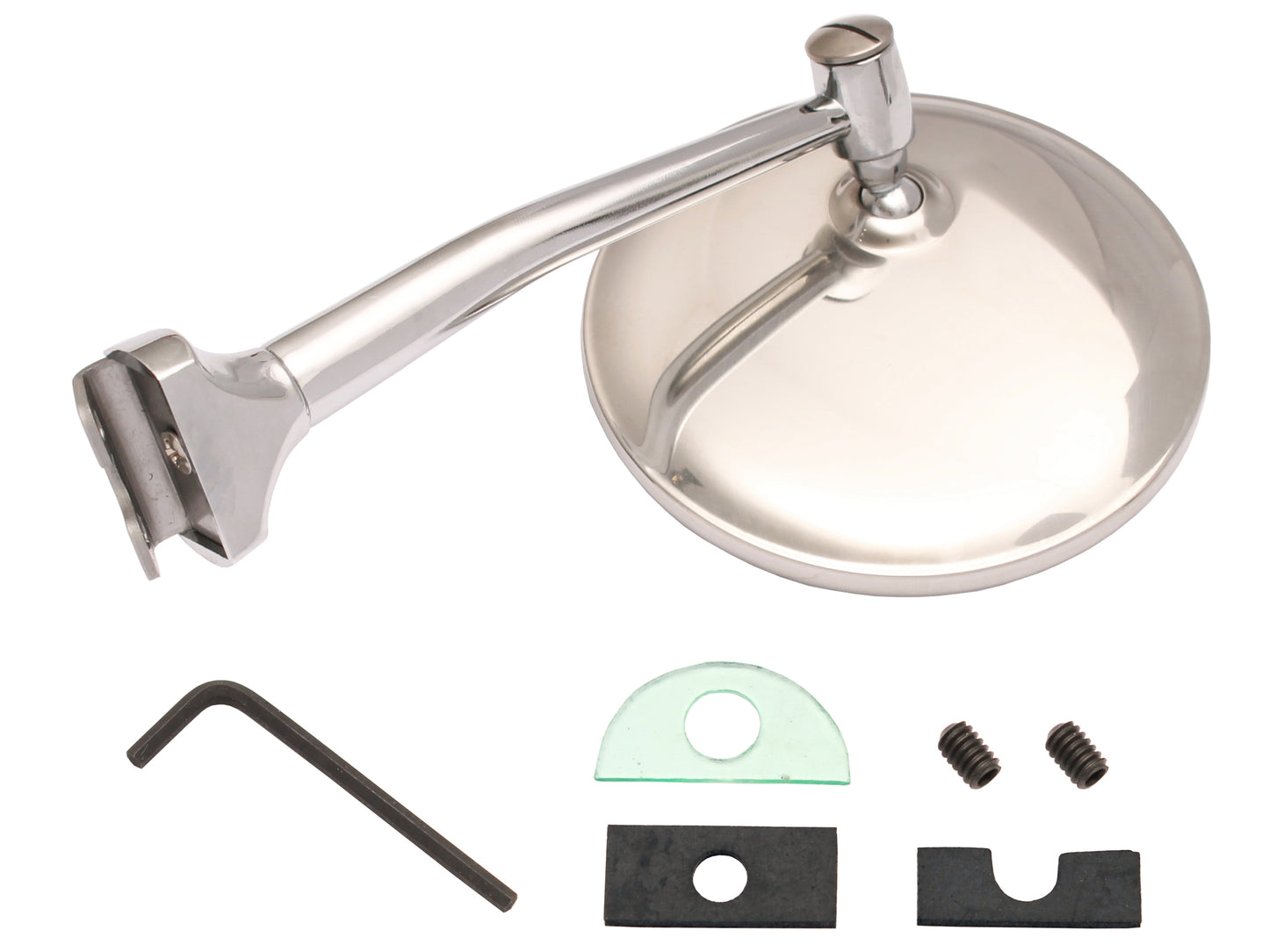 Door Mirror Kit Exterior 4" Straight Arm - SA4MP
