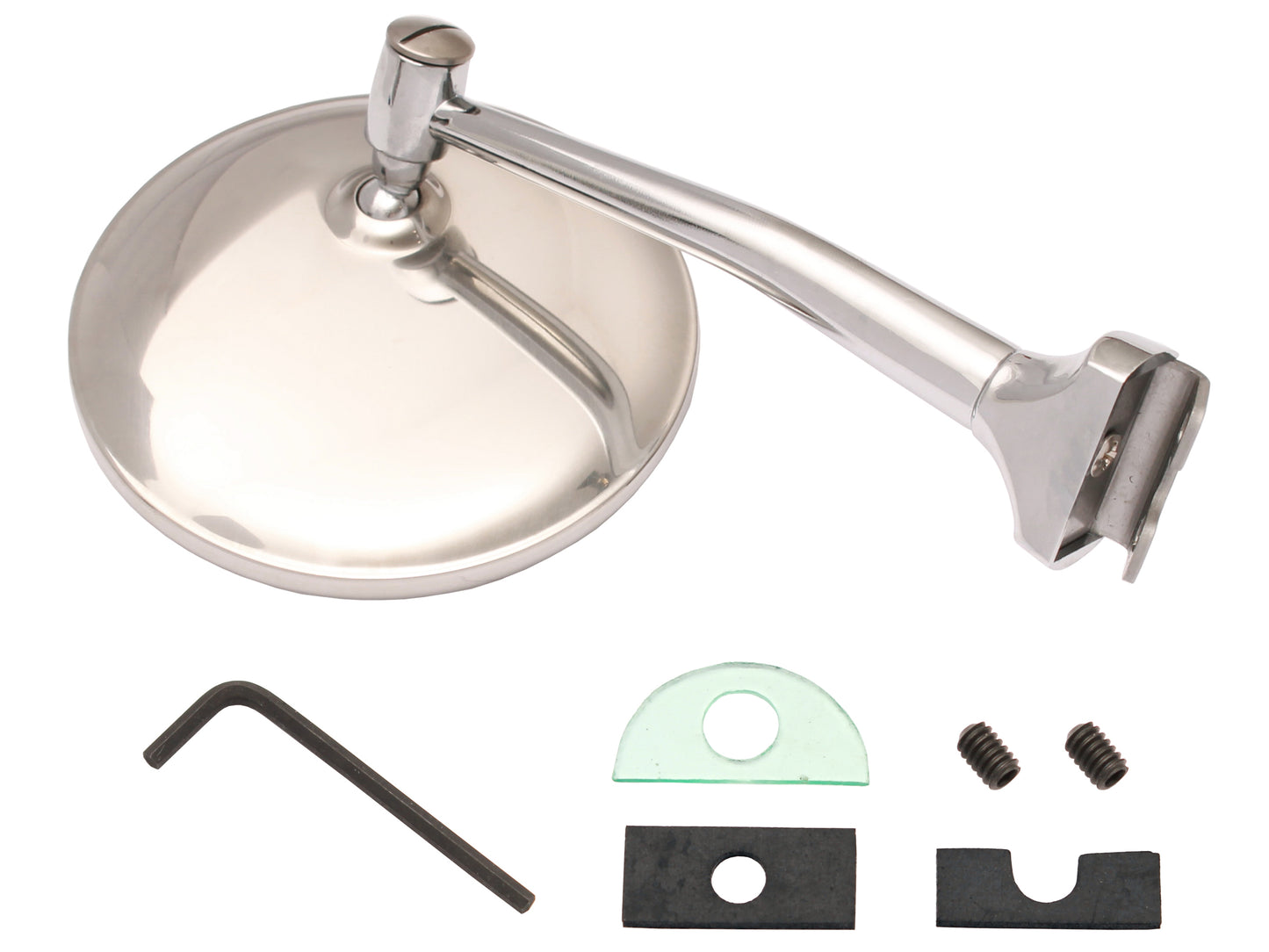 Door Mirror Kit Exterior 4" Straight Arm - SA4MP