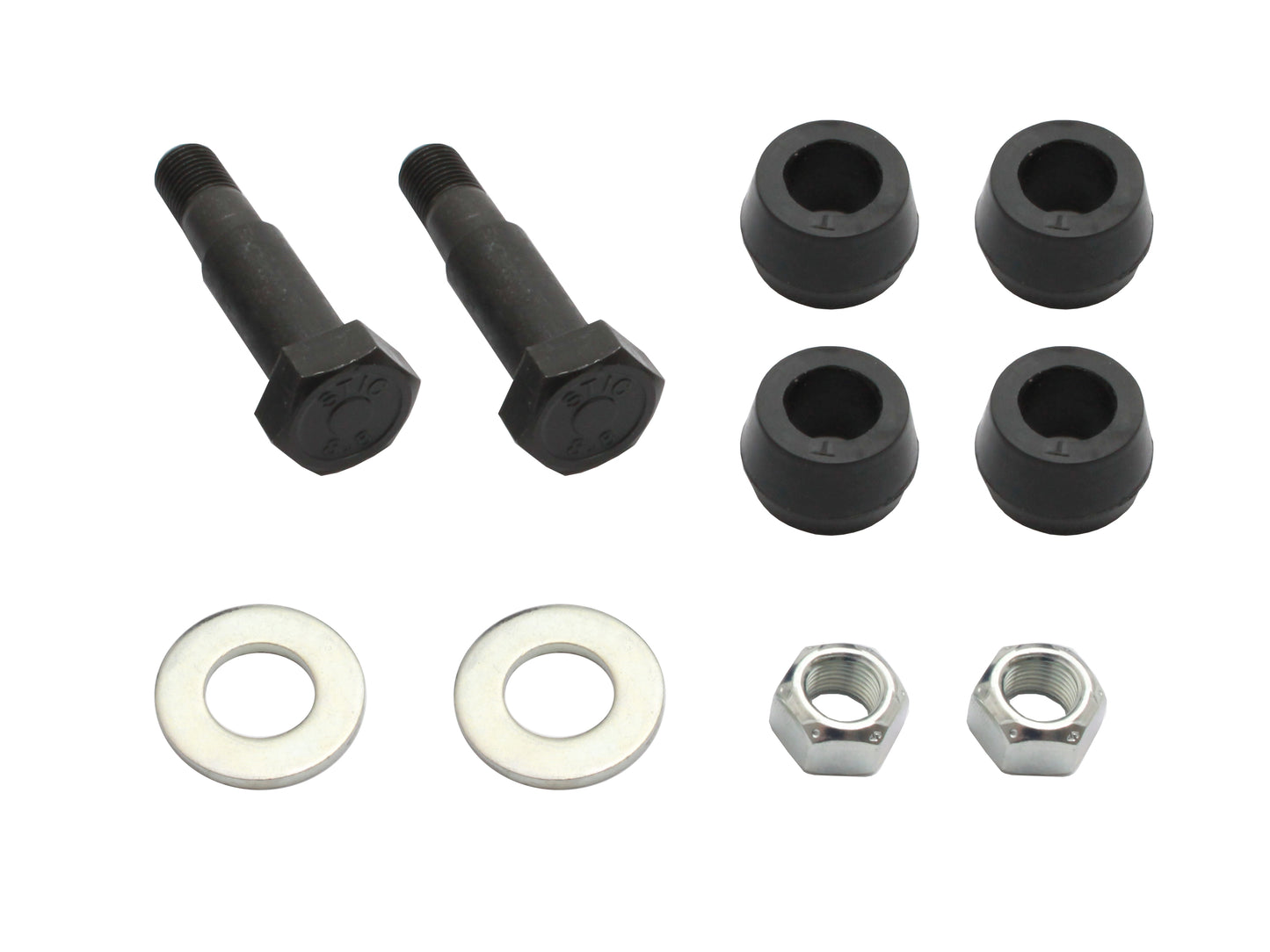 Shocker Rubber & Bolt Kit Lower HQ HJ HX HZ WB Rear (Pair) - SAK1009A