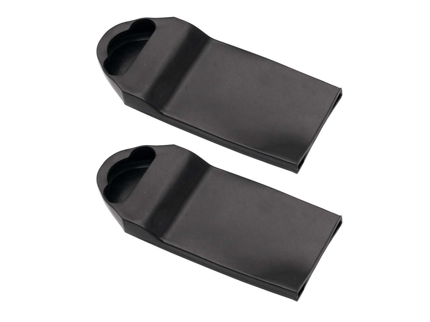 Seat Belt Top Covers Large Pair Black - SBC1000A