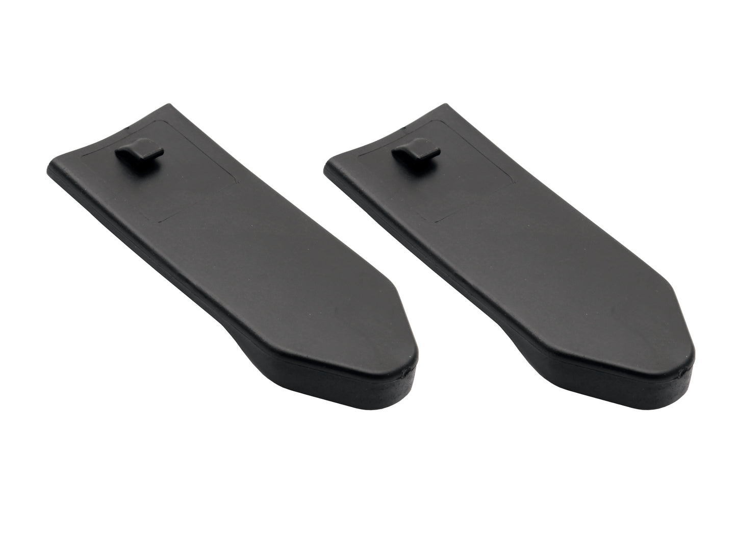 Seat Belt Top Covers Black With Hook Pair - SBC1000BH