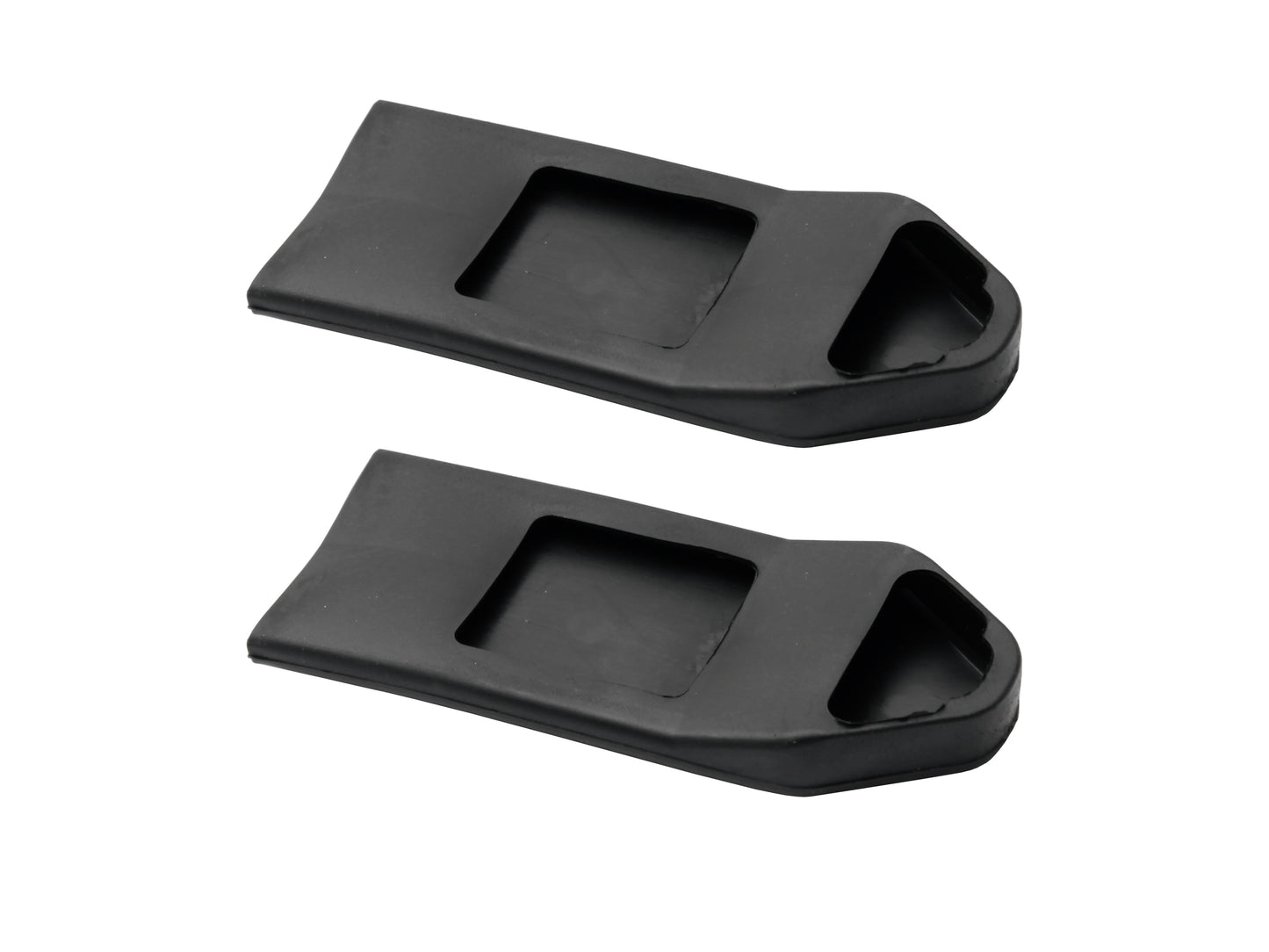 Seat Belt Top Covers Black With Hook Pair - SBC1000BH