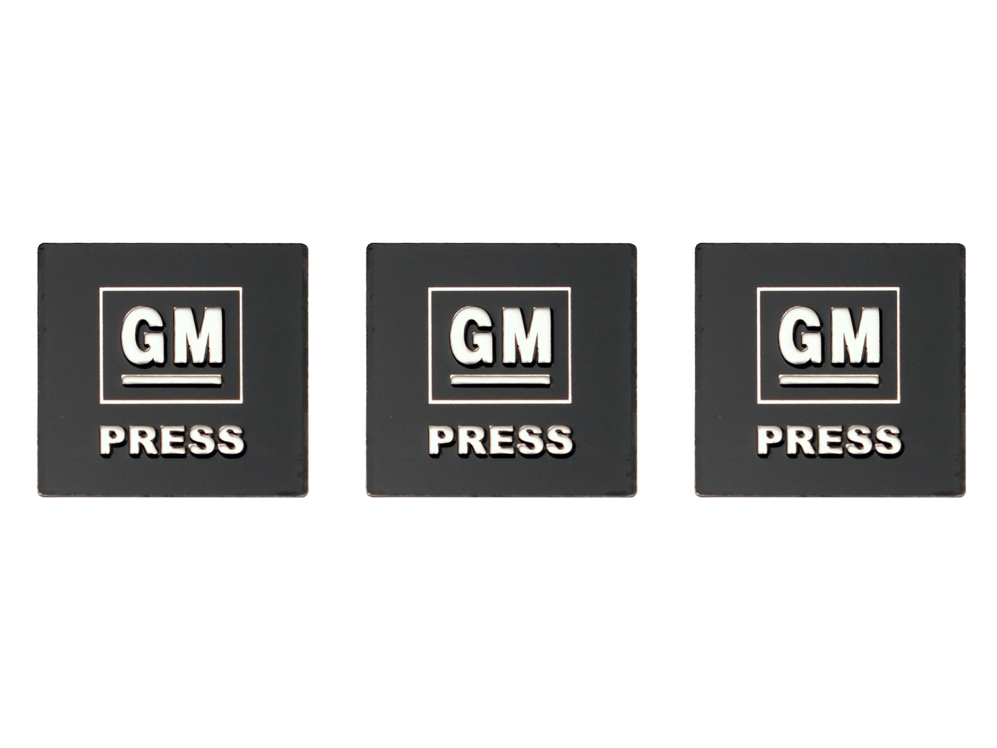 Decal Kit Seat Belt "GM Press" HK HT HG HQ HJ HX HZ Ute & Van (3) - SBD1002A