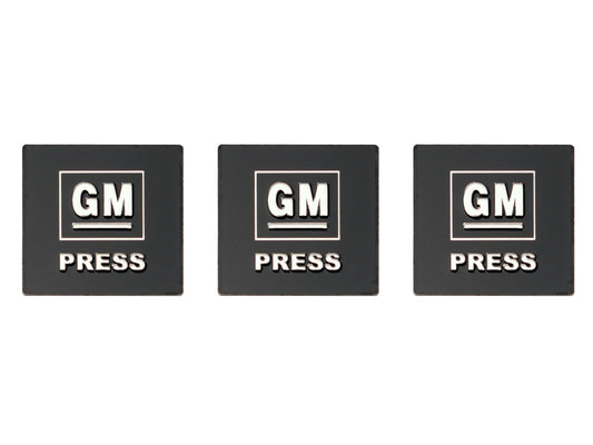Decal Kit Seat Belt "GM Press" HK HT HG HQ HJ HX HZ Ute & Van (3) - SBD1002A