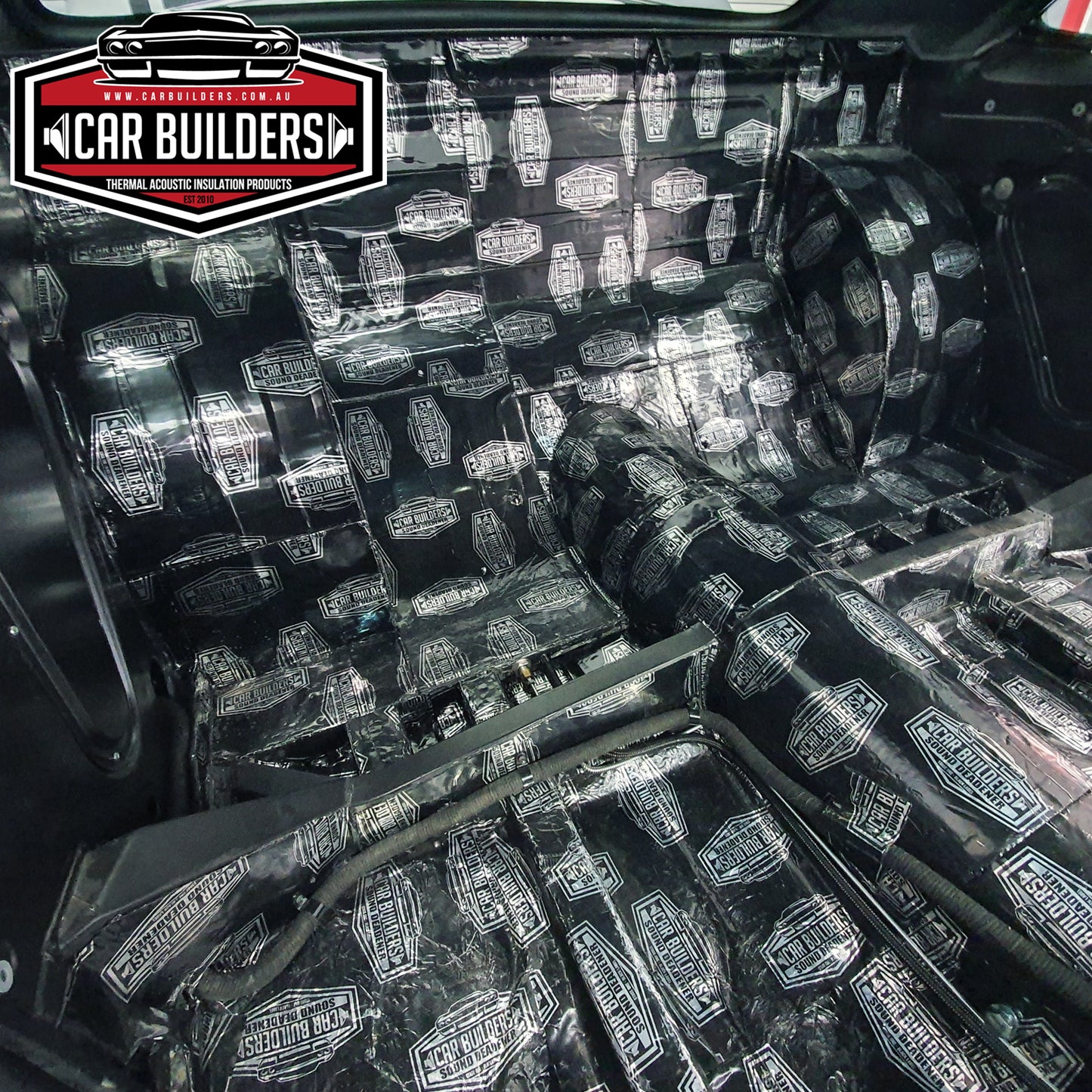 Car Builders Sound Deadening Kit Black - SDBLK
