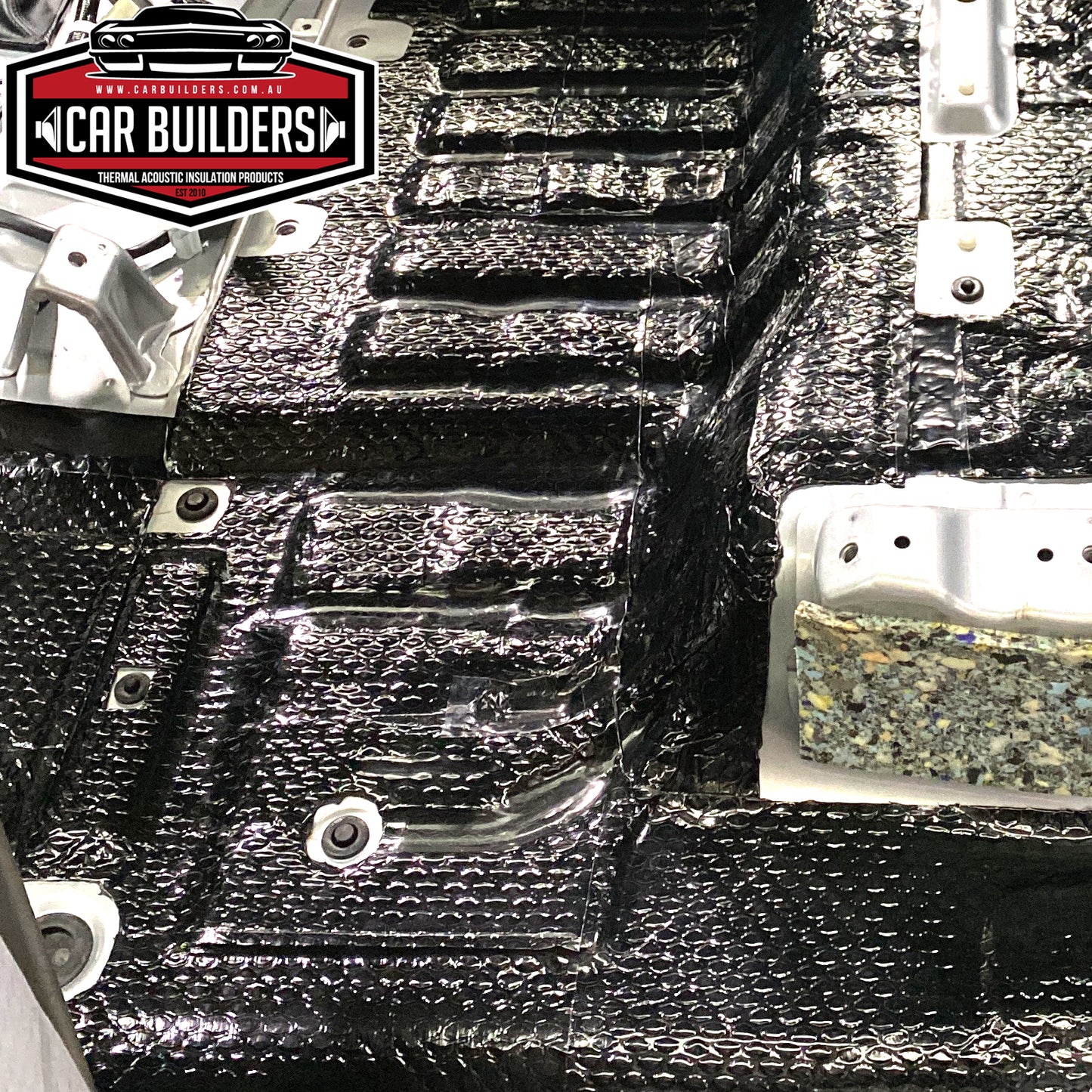 Car Builders Sound Deadening Kit OEM Black – SDOEMBLK
