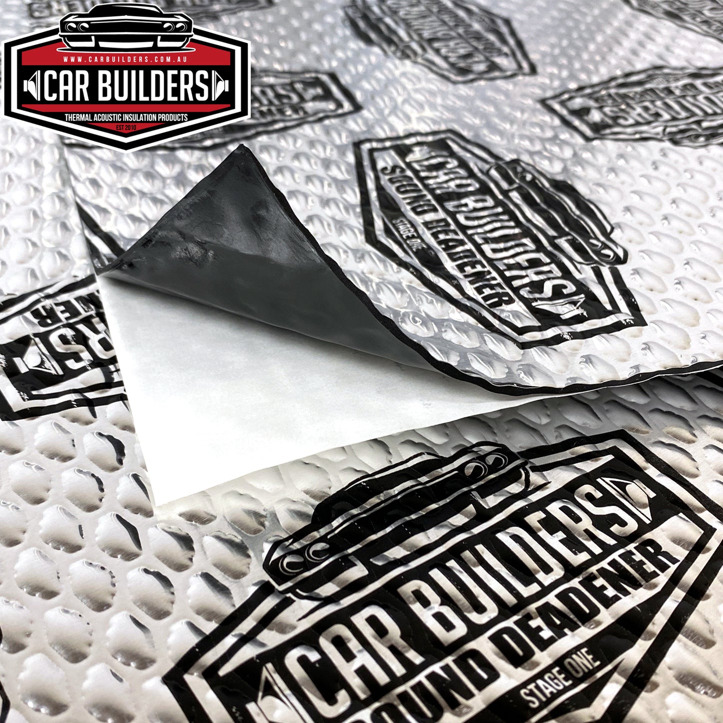 Car Builders Sound Deadening Kit Silver - SD