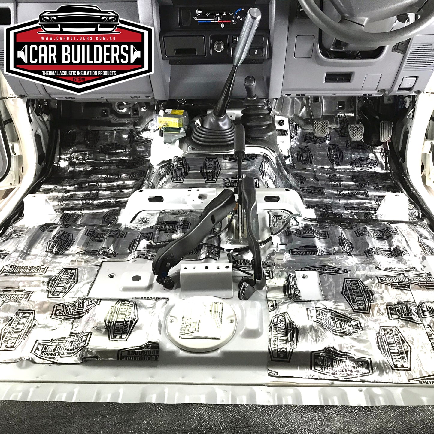 Car Builders Sound Deadening Kit Silver - SD