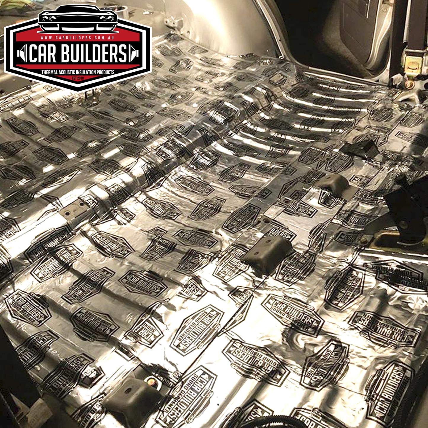 Car Builders Sound Deadening Kit Silver - SD