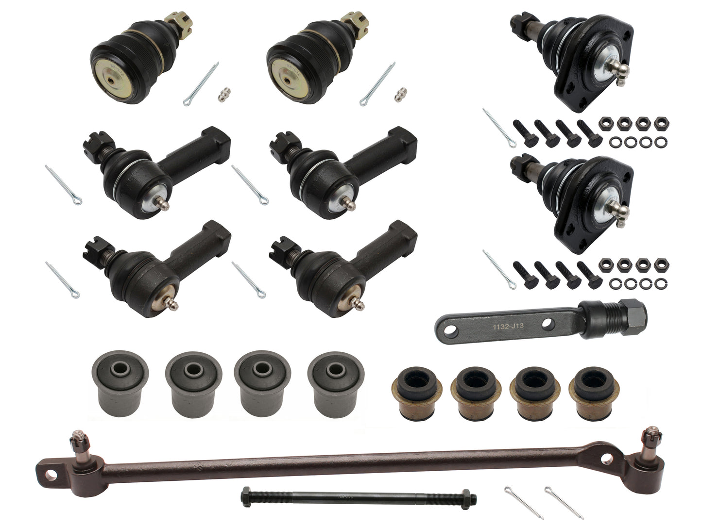 Suspension & Steering Rebuild Kit Front HX HZ WB - SKHX
