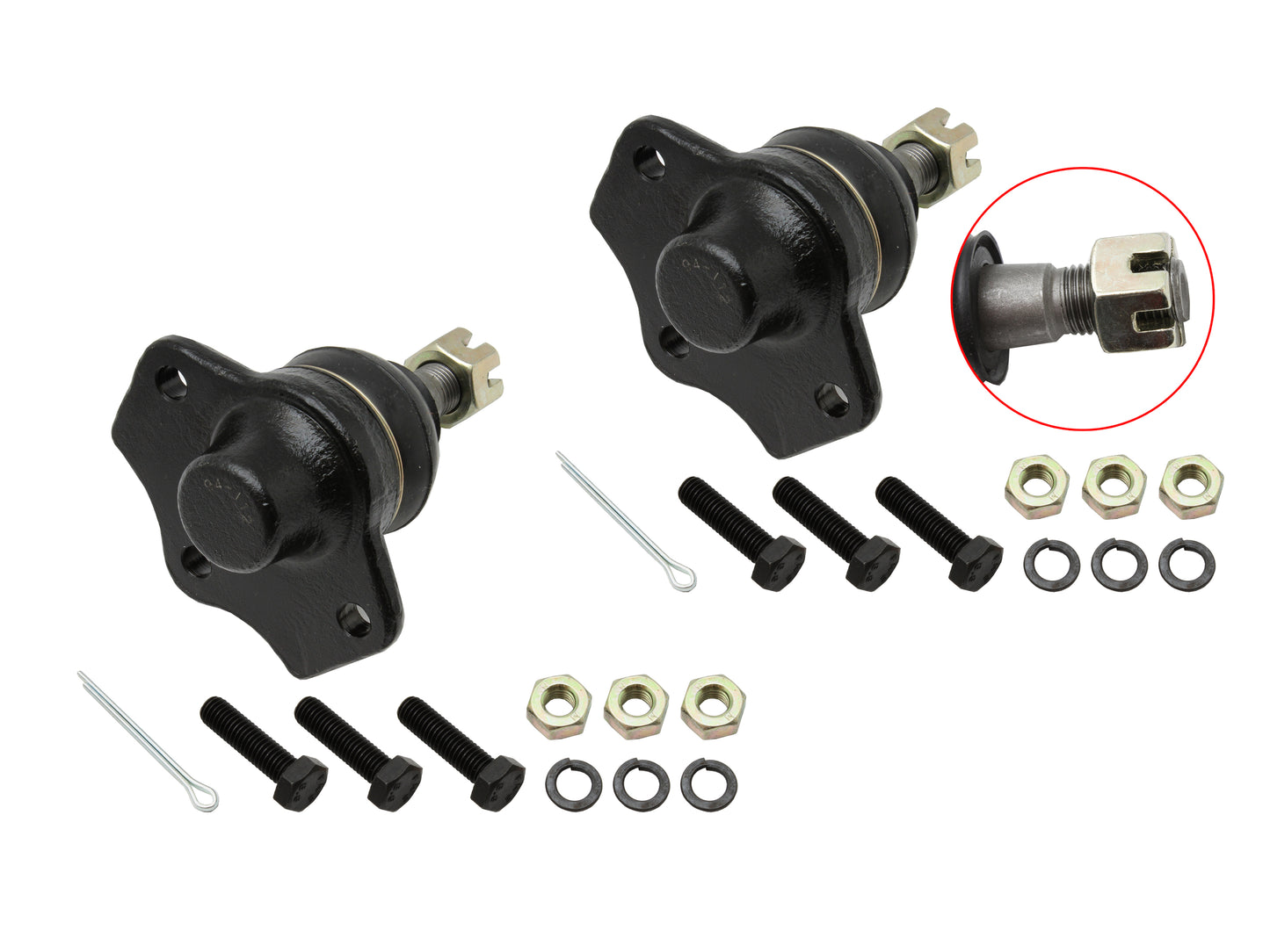 Front Suspension & Steering Kit (Manual Steering) Ford Early XD - SKXD1