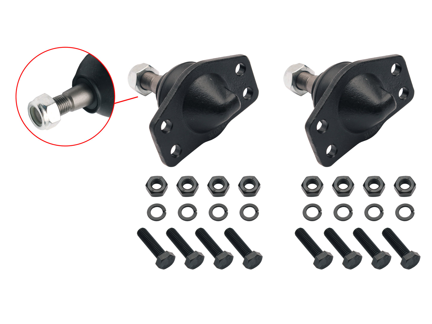 Front Suspension & Steering Kit (Power Steering) Ford Late XR ZA - SKXR4