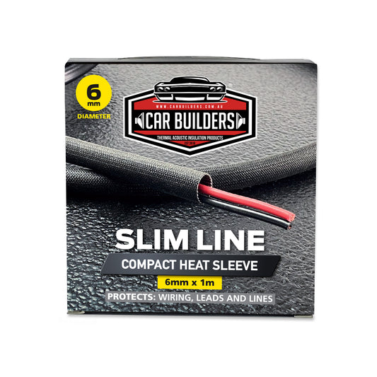 Car Builders Slim-Line Heat Sleeve 6mm - SLL06