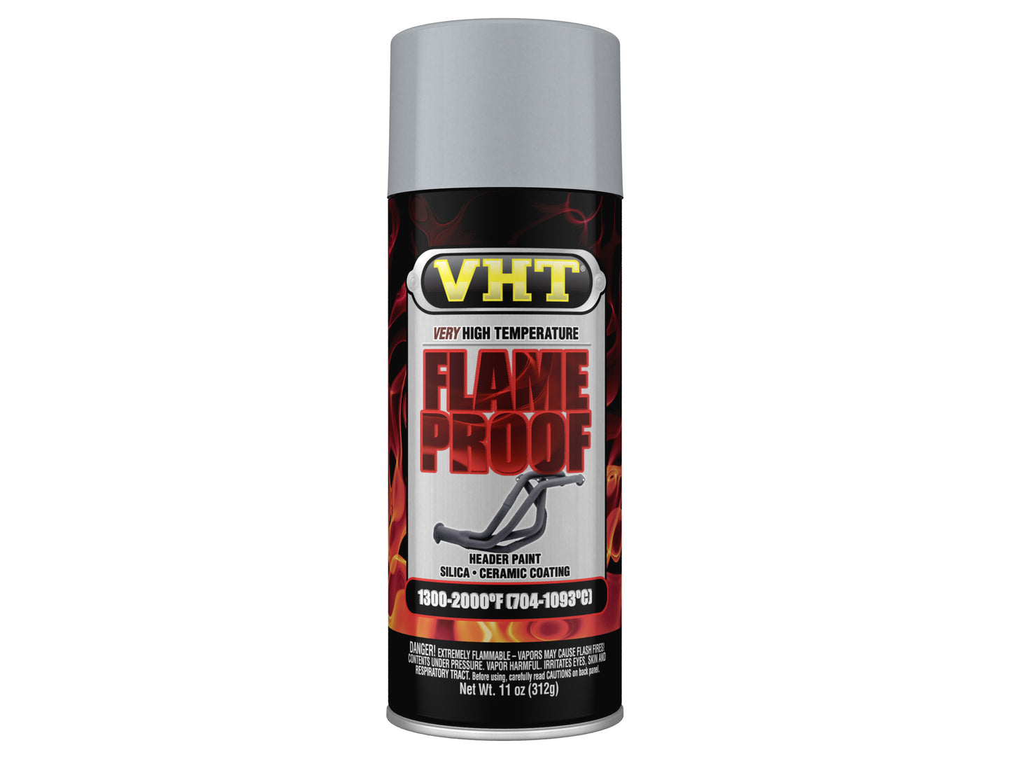 VHT Flame Proof Paint ‘Flat Grey Primer’ 312g - SP100