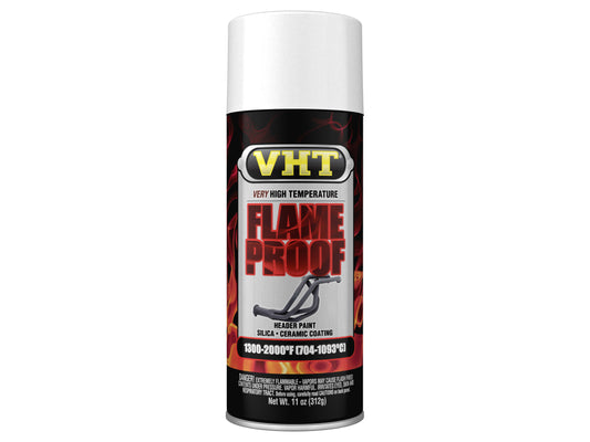 VHT Flame Proof Paint ‘Flat White’ 312g - SP101