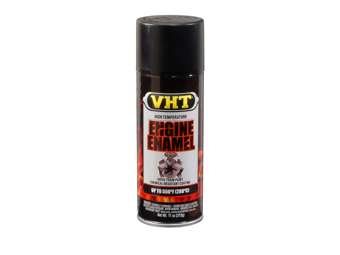 VHT Engine Enamel Paint ‘Flat Black’ 312g - SP130