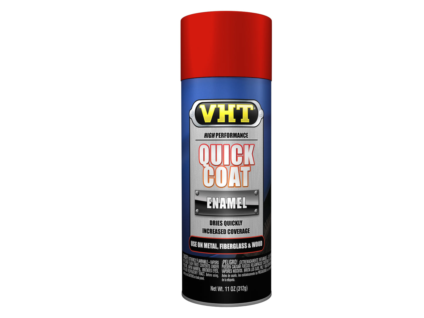 VHT Enamel Spray Paint QUICK COAT Premium Interior + Exterior Enamel FIRE RED - SP501