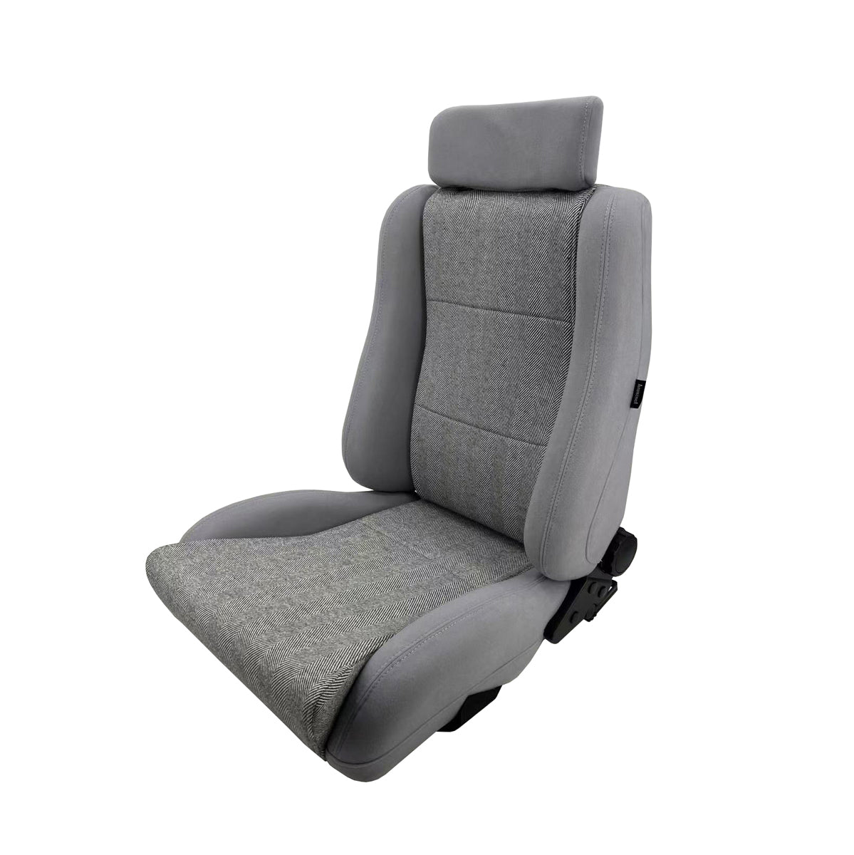 Autotecnica Sport Seat Grey Combination Includes Lumbar Support & Twin Adjust - SP88GRS